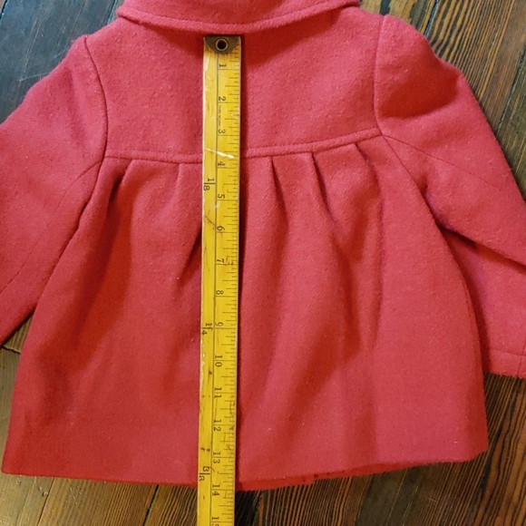 ***SOLD *** Circo Girls Double Breasted Red Coat - Picture 6 of 10